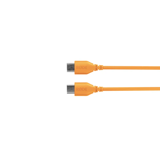 RODE SC22 30cm USB-C zu USB-C Kabel, Orange