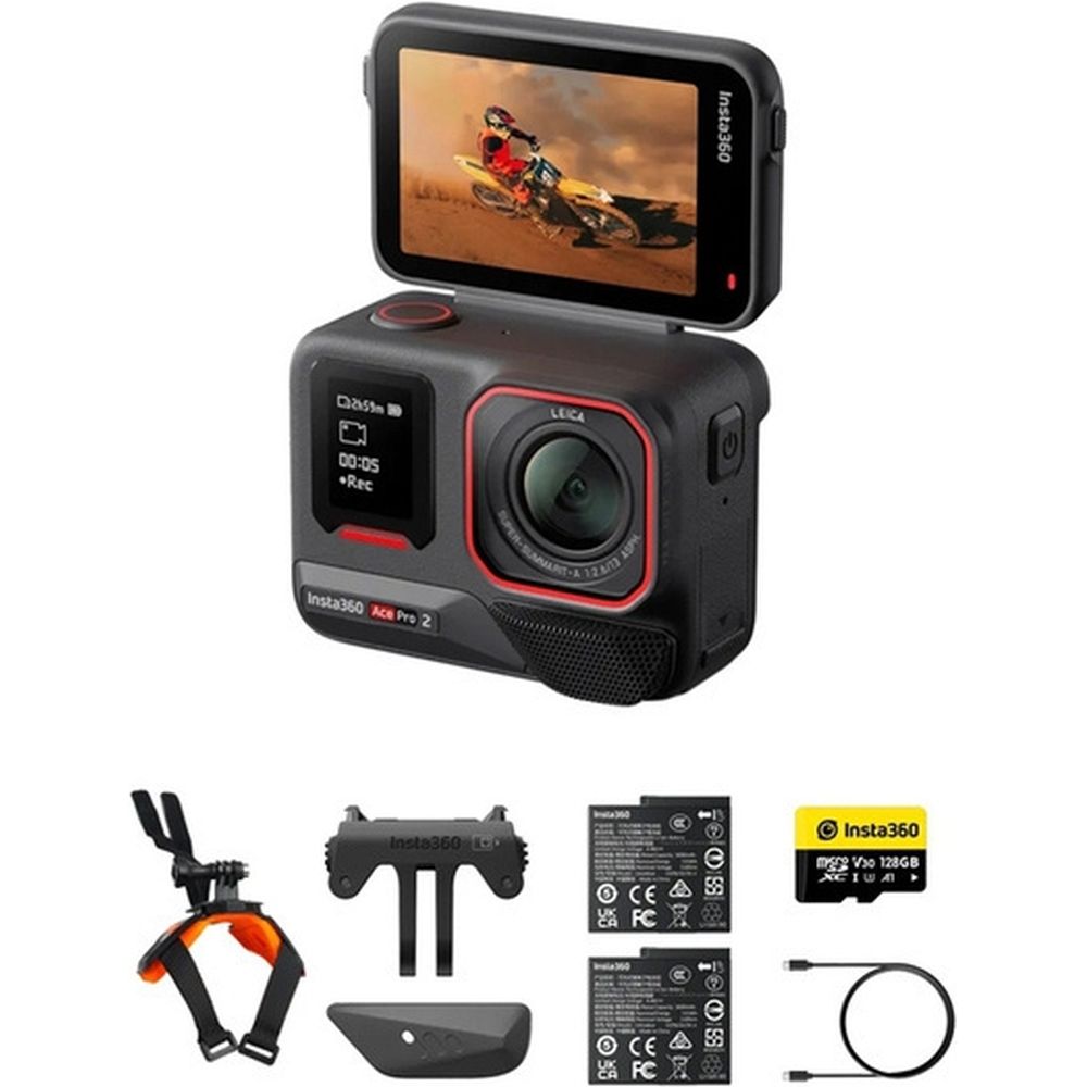 Ensemble Insta360 Ace Pro 2 pour motocyclette