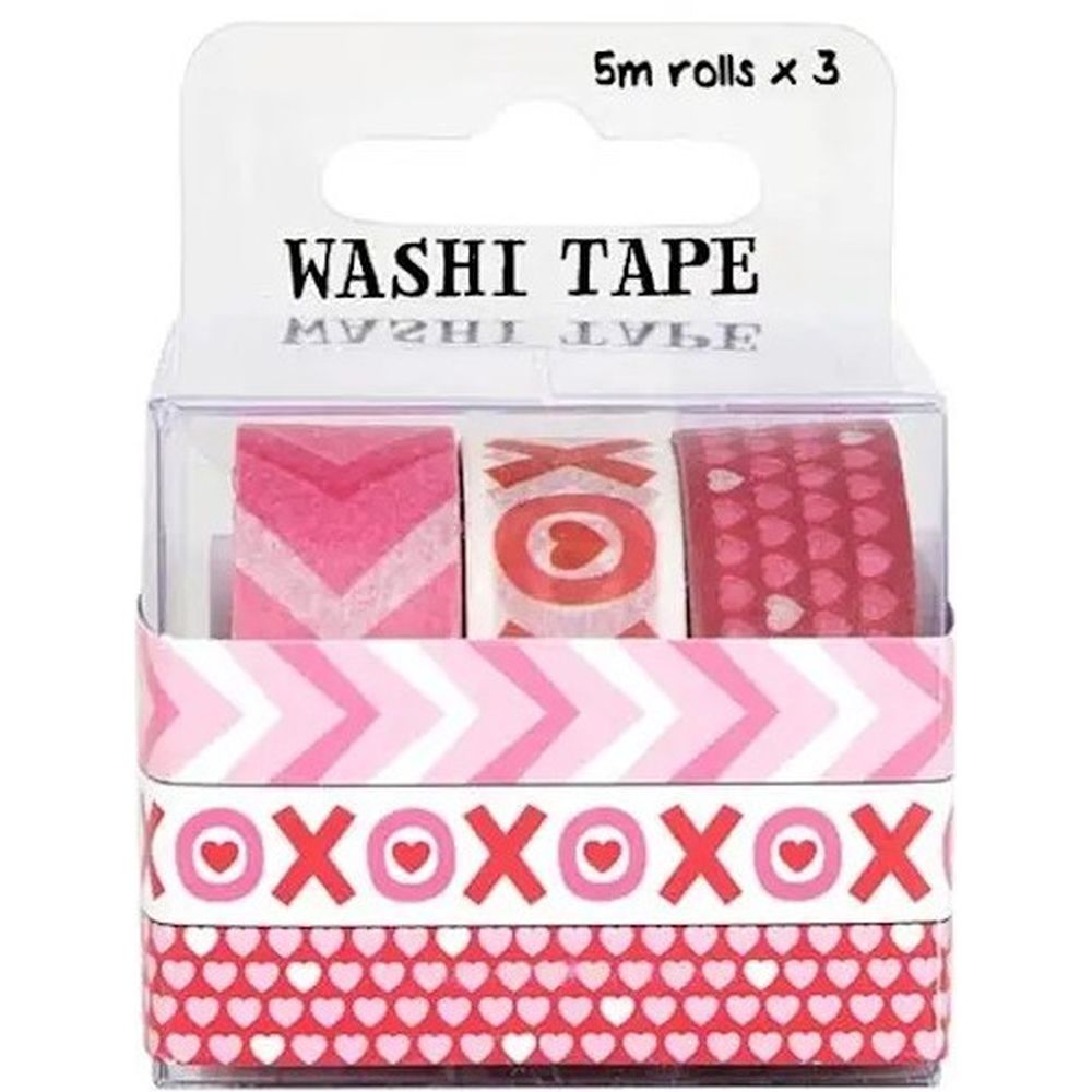 Fujifilm WPS Washi Tape Pack - Amour (3 rouleaux)