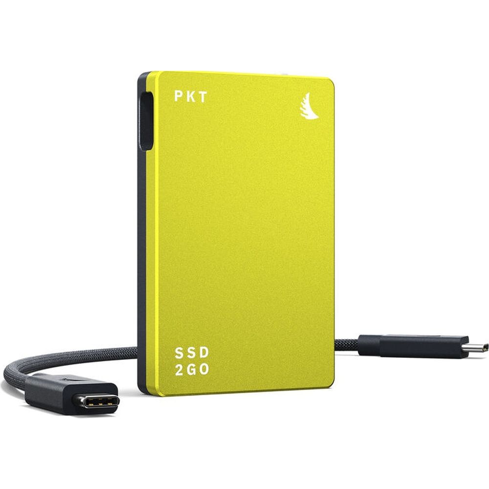 Angelbird SSD2GO PKT MK3 SSD portable 2 To Citron vert/gris
