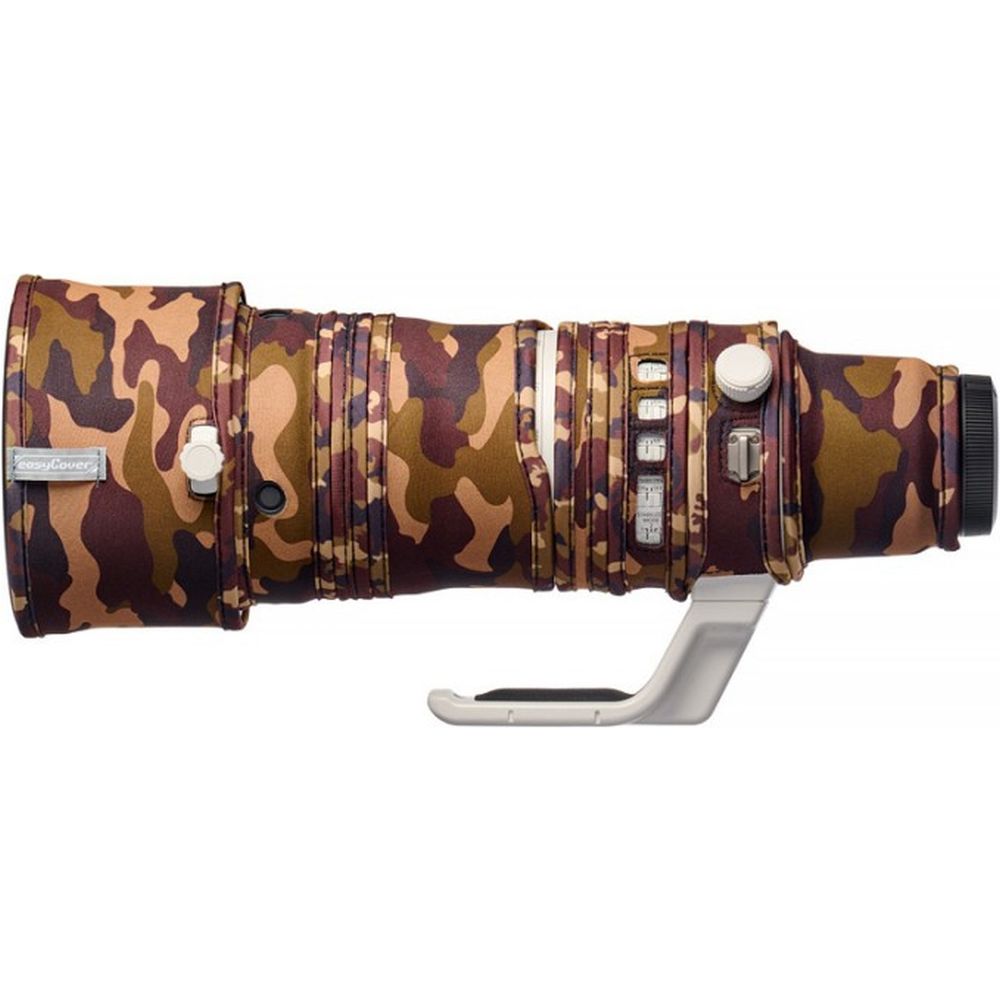 Protection d'objectif easyCover Lens Cover couleur chêne pour Canon RF 100-300mm F/2.8L IS USM, camouflage marron