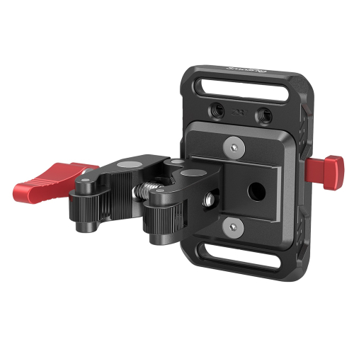 SmallRig 2989 Mini V Mount Battery Plate avec pince en forme de crabe