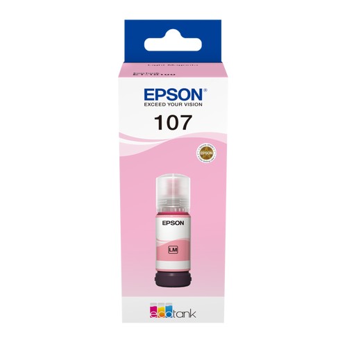 Bouteille d'encre magenta clair EPSON 107 EcoTank