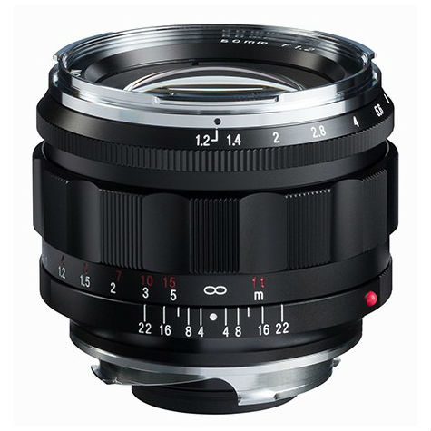 Voigtlander Nokton 50mm F/1.2 ASPH VM (Leica M à Baïonnette) Noir
