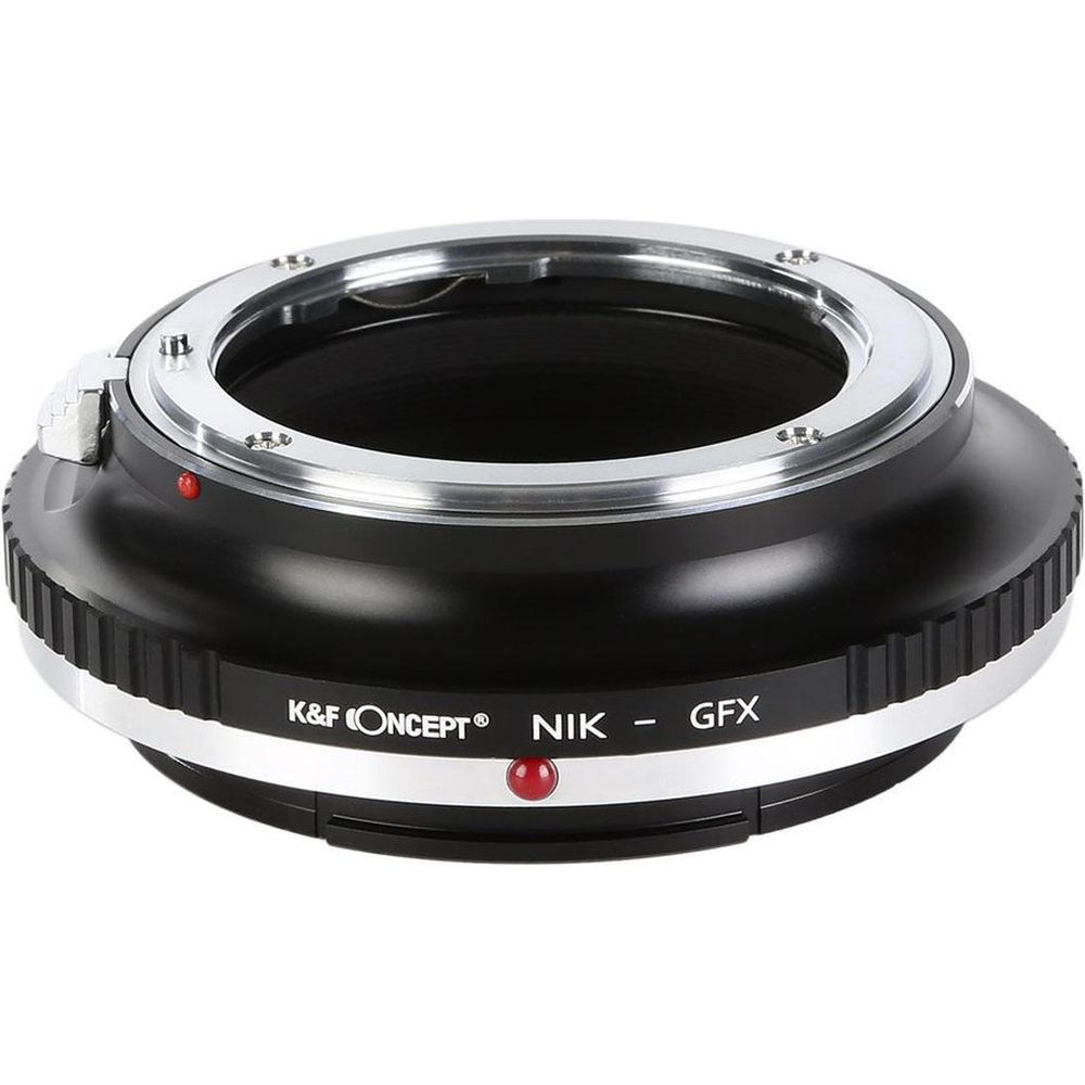 Adaptateur d'objectif K&F Nikon F - Fujifilm GFX