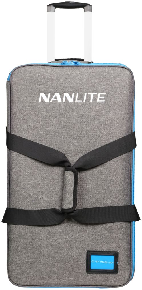 Valise à roulettes Nanlite pour kit 3 lampes PavoSlim 120B/120C