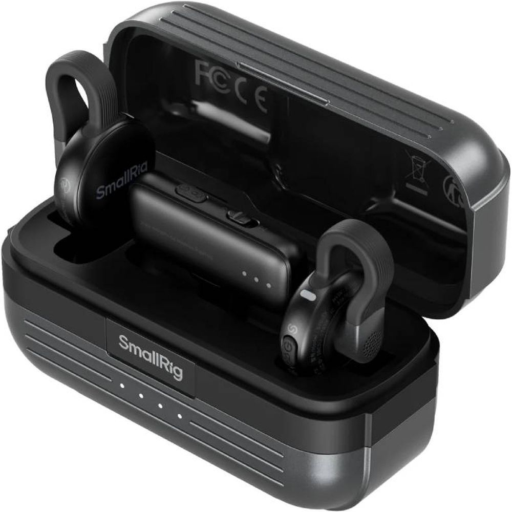 Microphone sans fil SmallRig 5717 S70-C2 avec adaptateur USB-C pour téléphones, noir