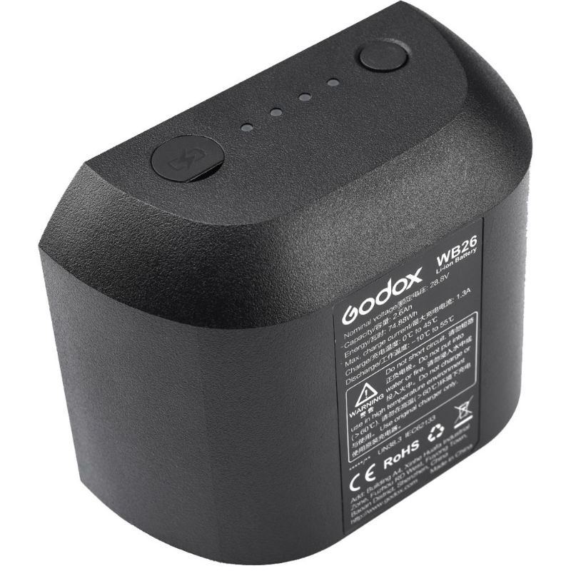 Batterie Godox WB26 Pour AD600 Pro