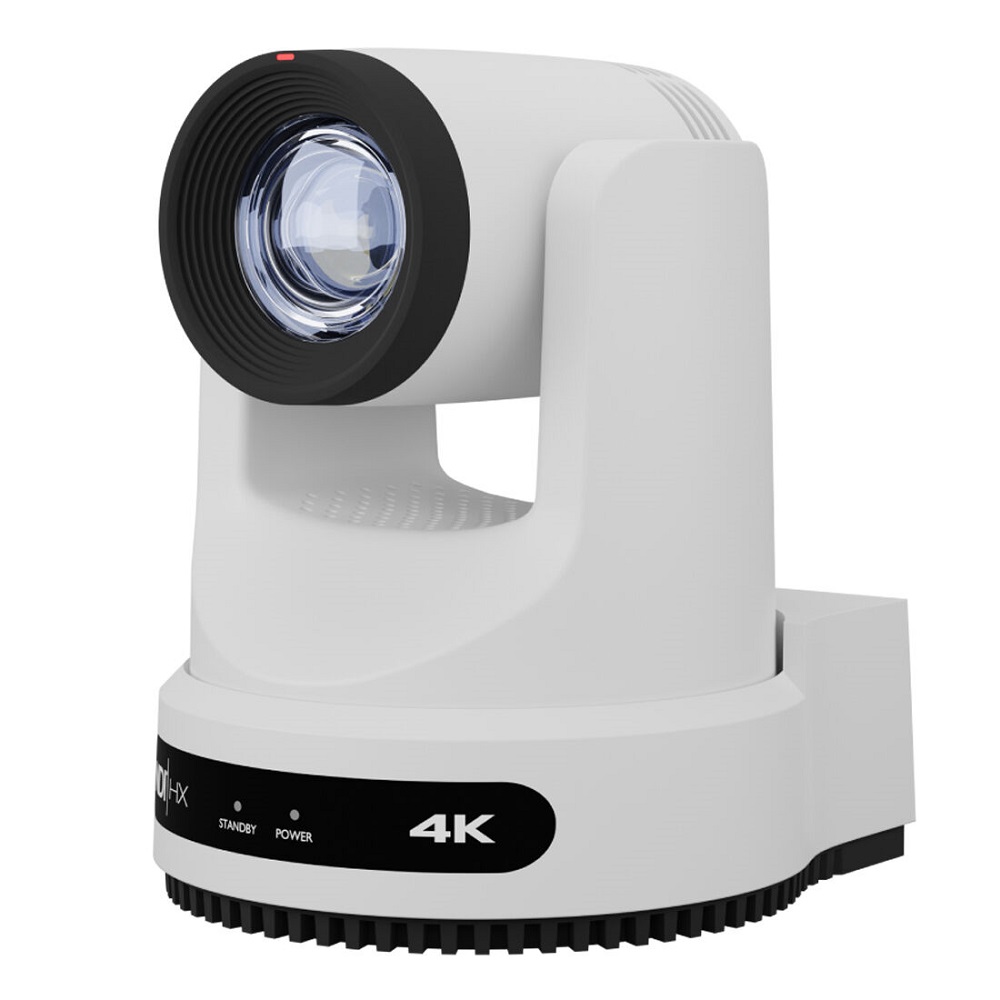 PTZOptics Move 4K, une caméra PTZ de 3ème génération, zoom optique 20X blanc