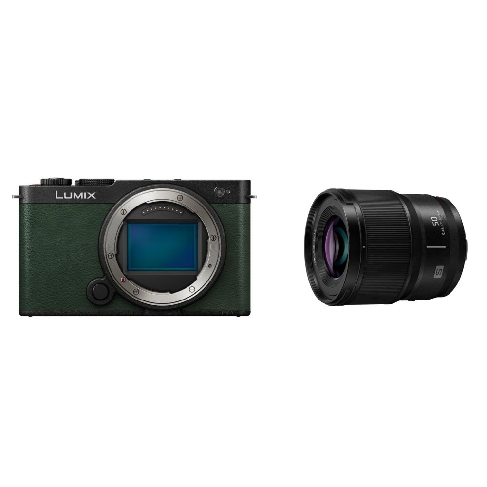 Panasonic Lumix S9 Body Dark Olive + Lumix S 50mm F/1.8