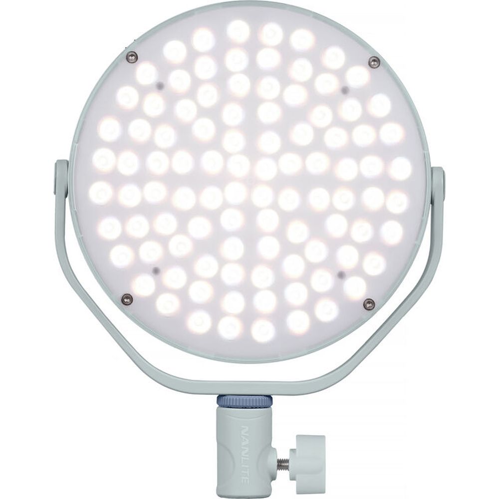 Panneau lumineux rond LED multicolore Nanlite Miro 30c (bleu menthe)