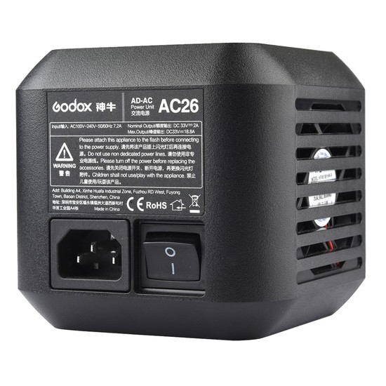 Adaptateur D'Alimentation Godox AD600PRO