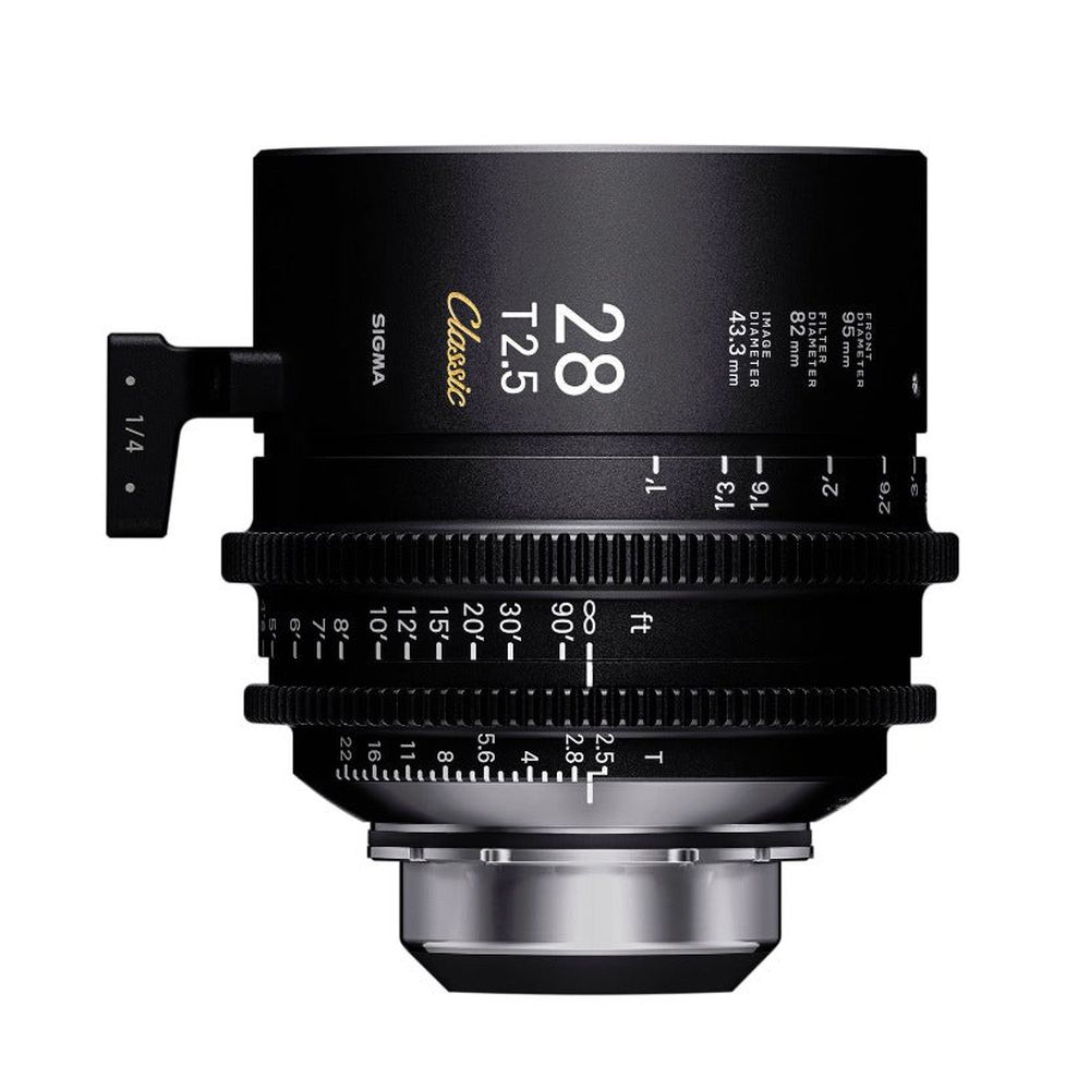 Sigma 28mm T2.5 FF Classic F/AP2 (Metric) PL Metric, i/Technology