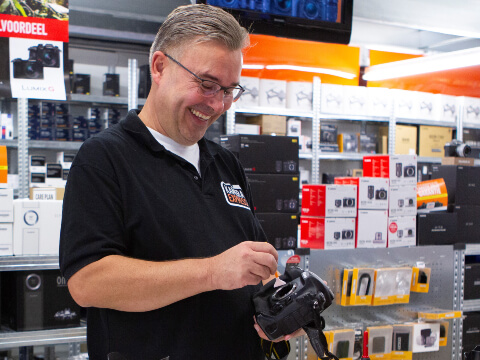 Kamera Express services en diensten - sensorreiniging