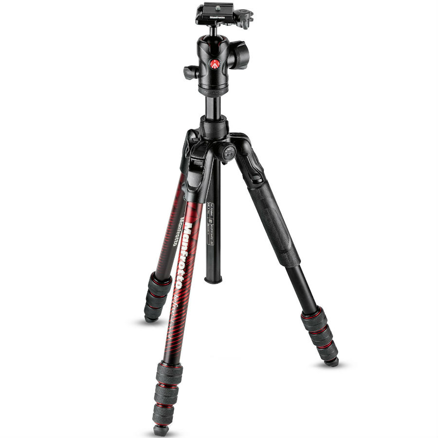 Manfrotto Befree Advanced Alu. Travel Twist Rouge