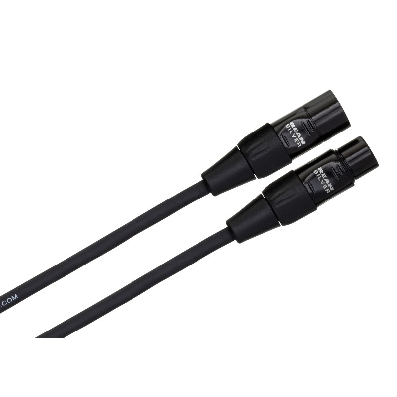 Hosa Pro Câble pour microphone, REAN XLR3F à XLR3M, 5m
