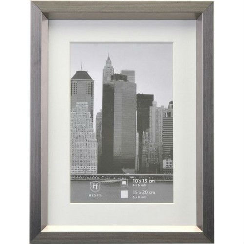 Henzo Metallica cadre 15 x 20 gris foncé
