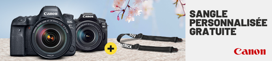 Canon courroie de transport Peak Design personnalisée gratuite