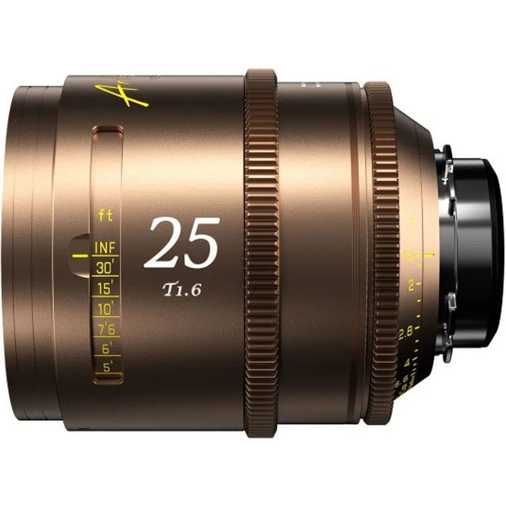 Objectif cinéma DZOFilm Arles Lustre 25 mm FF/VV Prime à monture PL (mètre)