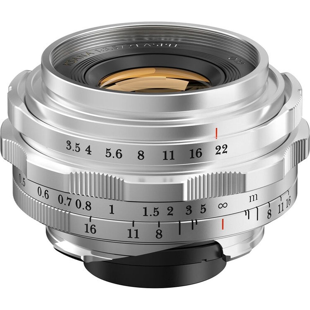 Objectif Thypoch Ksana 21 mm F/3.5 avec pare-soleil pour Leica M, argent