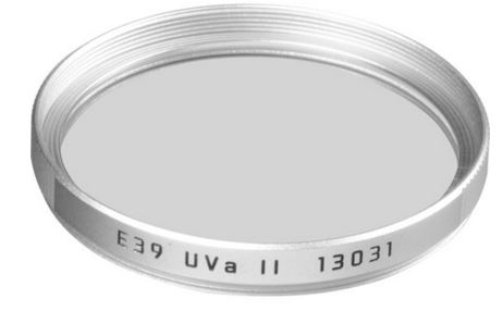 Filtre Leica 13038 UVa II E 55 Argent
