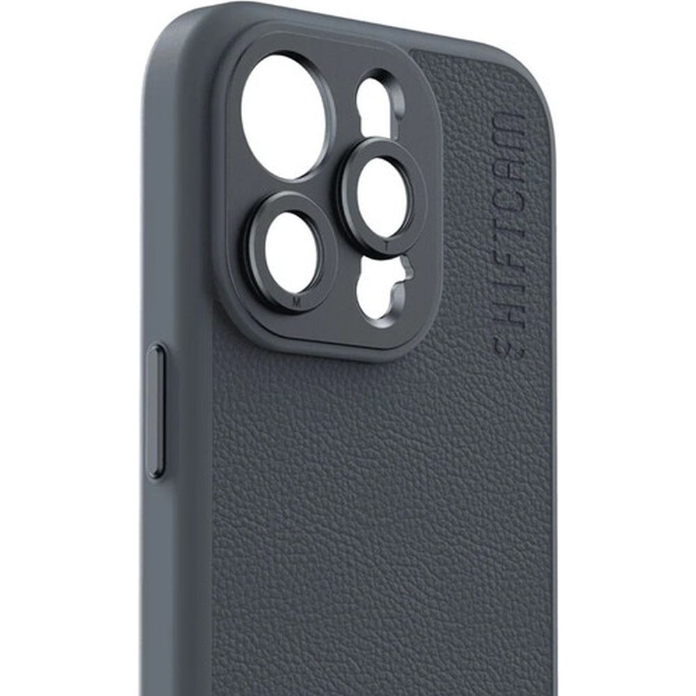 Étui pour appareil photo ShiftCam S.Mount pour iPhone 15 Pro, gris foncé