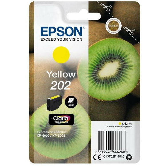 Encre Epson 202 Jaune