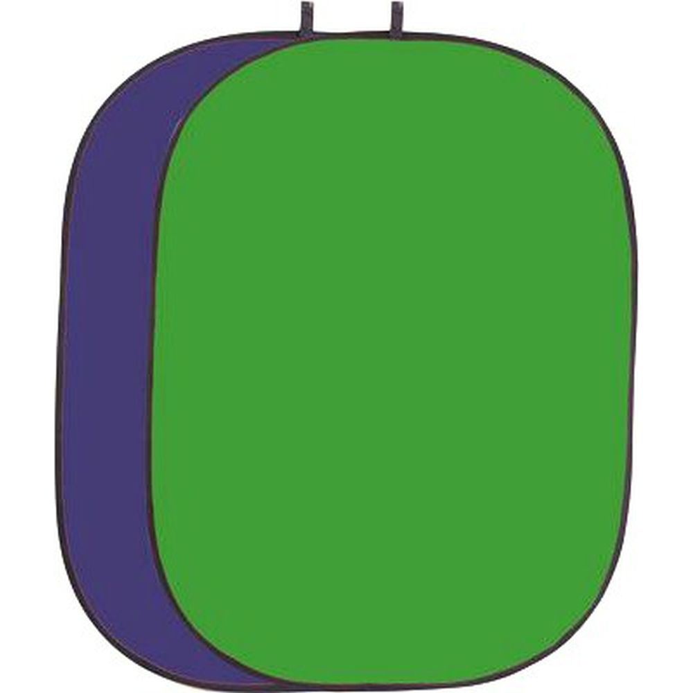Fond pliant Helios 1.5 x 2m vert/bleu