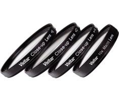Vivitar 77mm Close Up Lens Set +1 +2 +4 +10