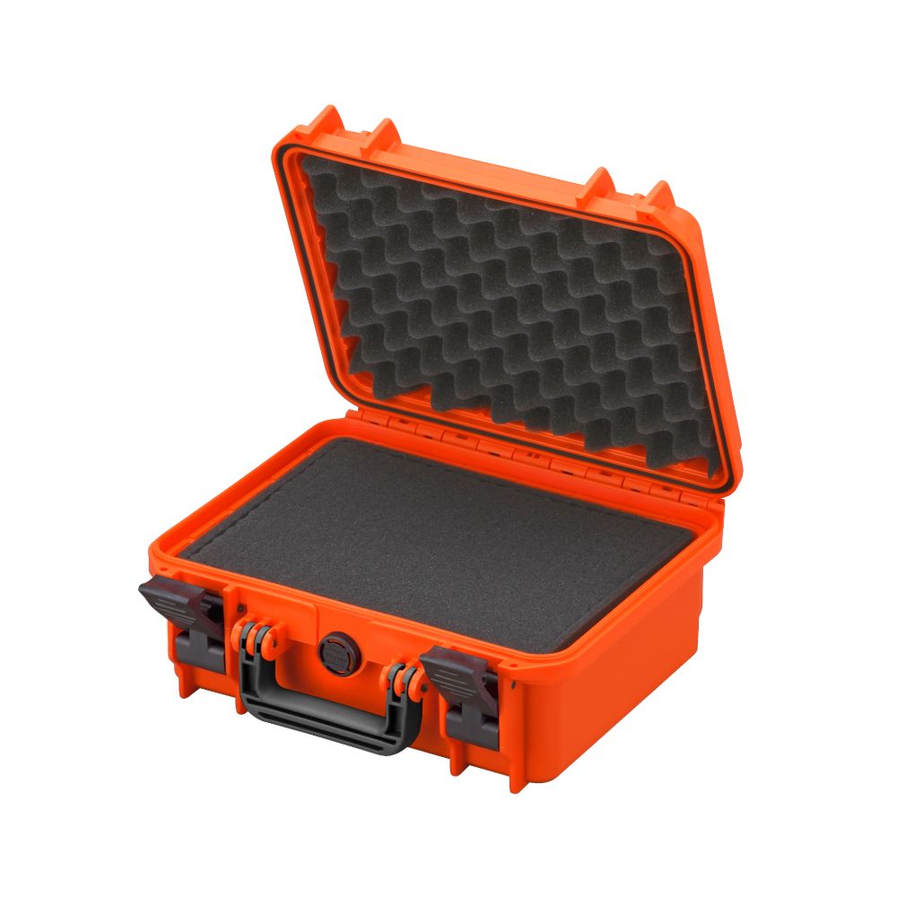 Valise WCS Protection 300 orange avec mousse à picots