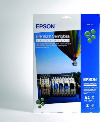 Epson A4 Papier Photo Premium semi Brillant x20