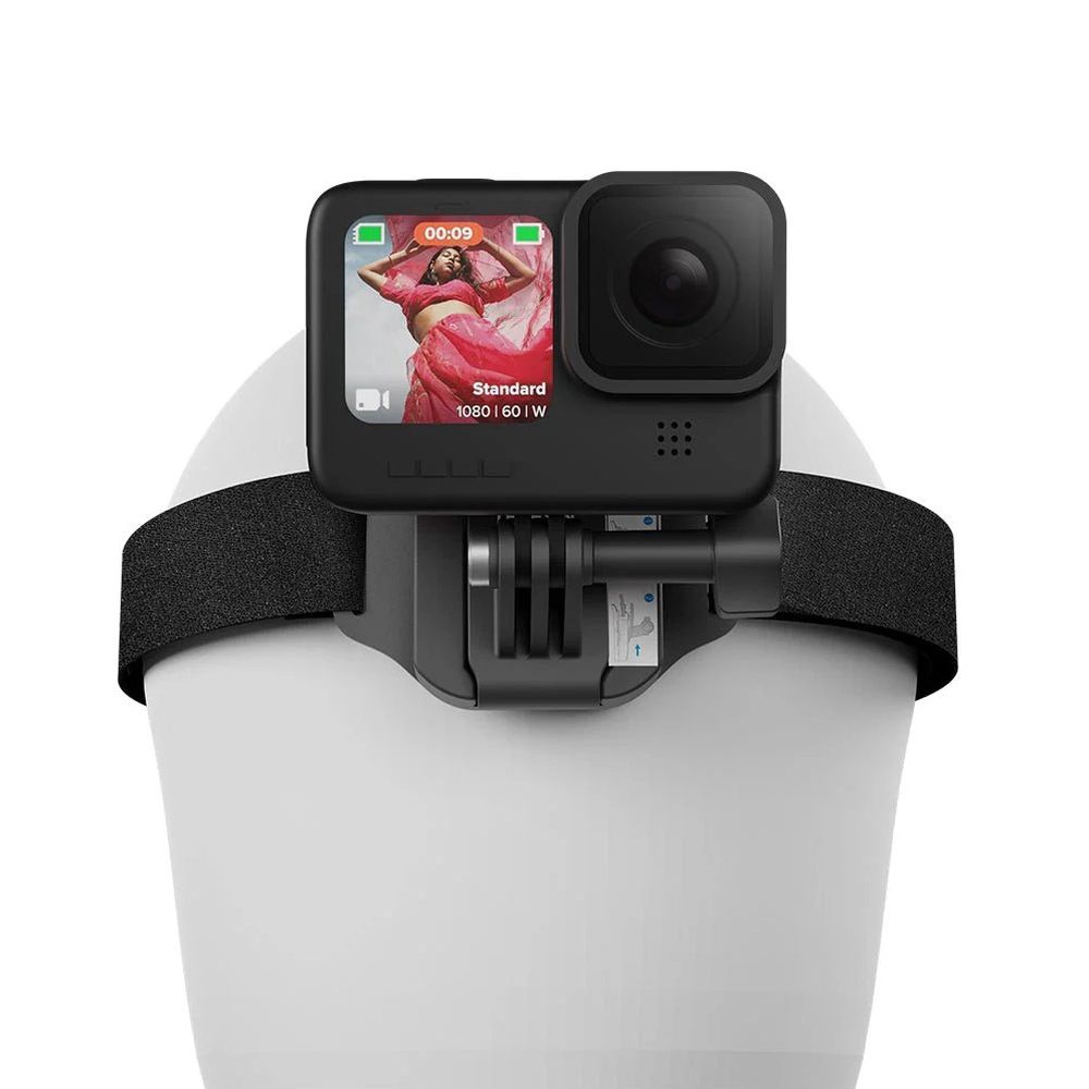 Telesin 2-en-1 Sangle de tête à dégagement rapide / Clip pour casquette