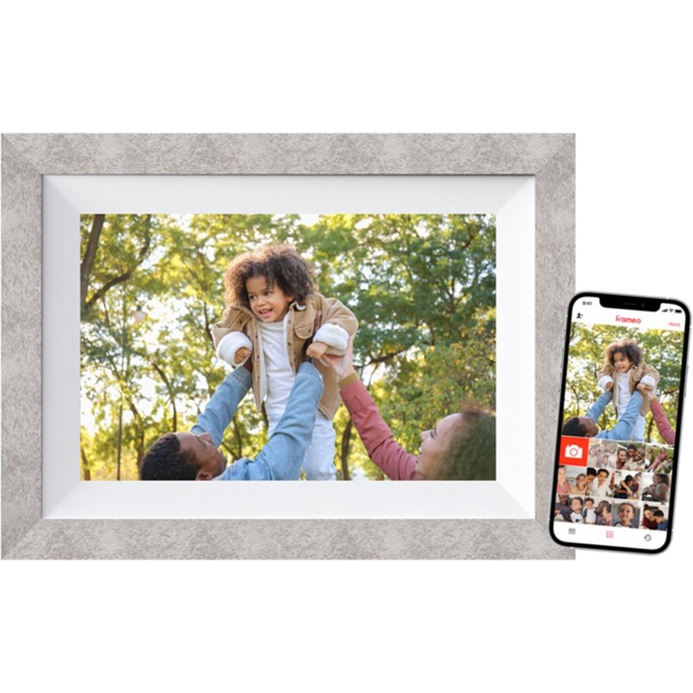 Braun DigiFrame 10W WiFi gris et blanc