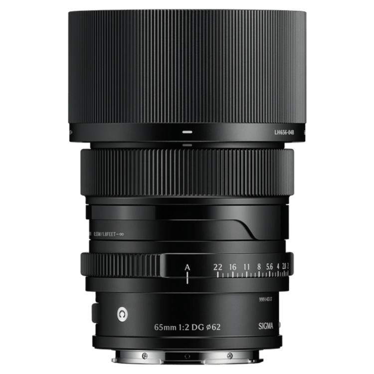 SIGMA 65mm f/2 DG Contemporain monture L - Noir