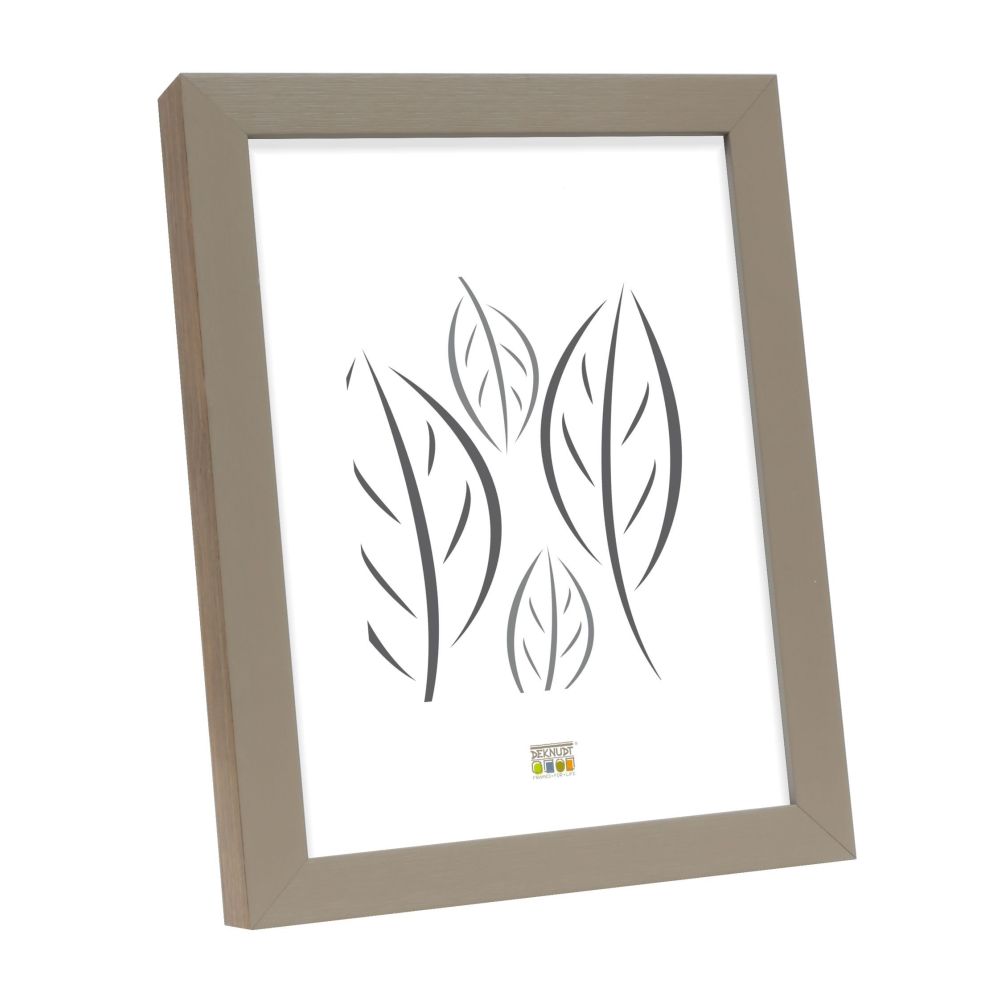Deknudt Cadre photo en bois beige avec côté en bois 15x20 S46PH3