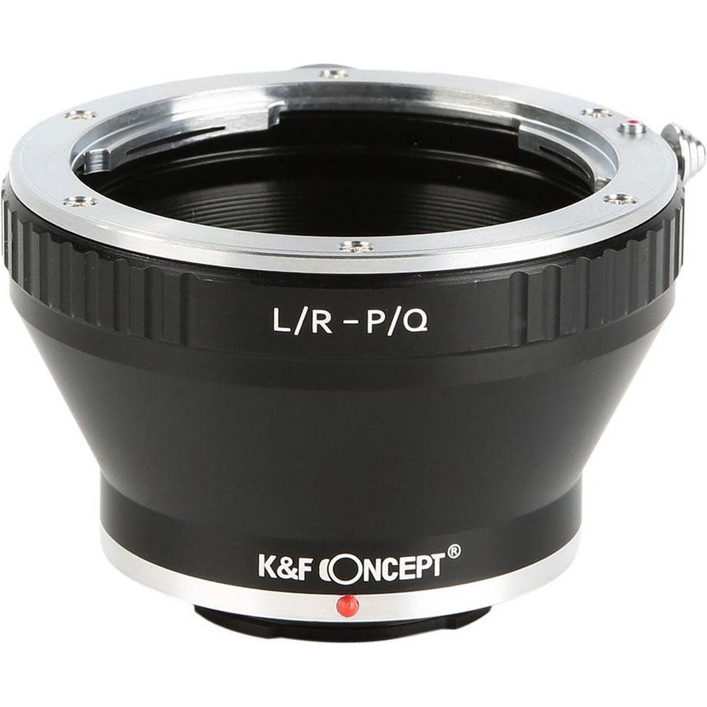 Adaptateur d'objectif K&F Leica R - Pentax Q (avec fixation pour trépied 1/4")