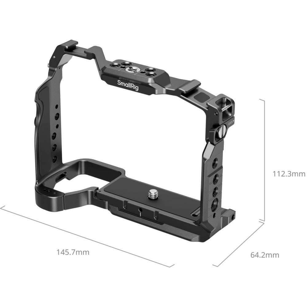 Cage à dégagement rapide SmallRig 6024 « HawkLock » pour Sony Alpha 7 V / 7R V / 7 IV