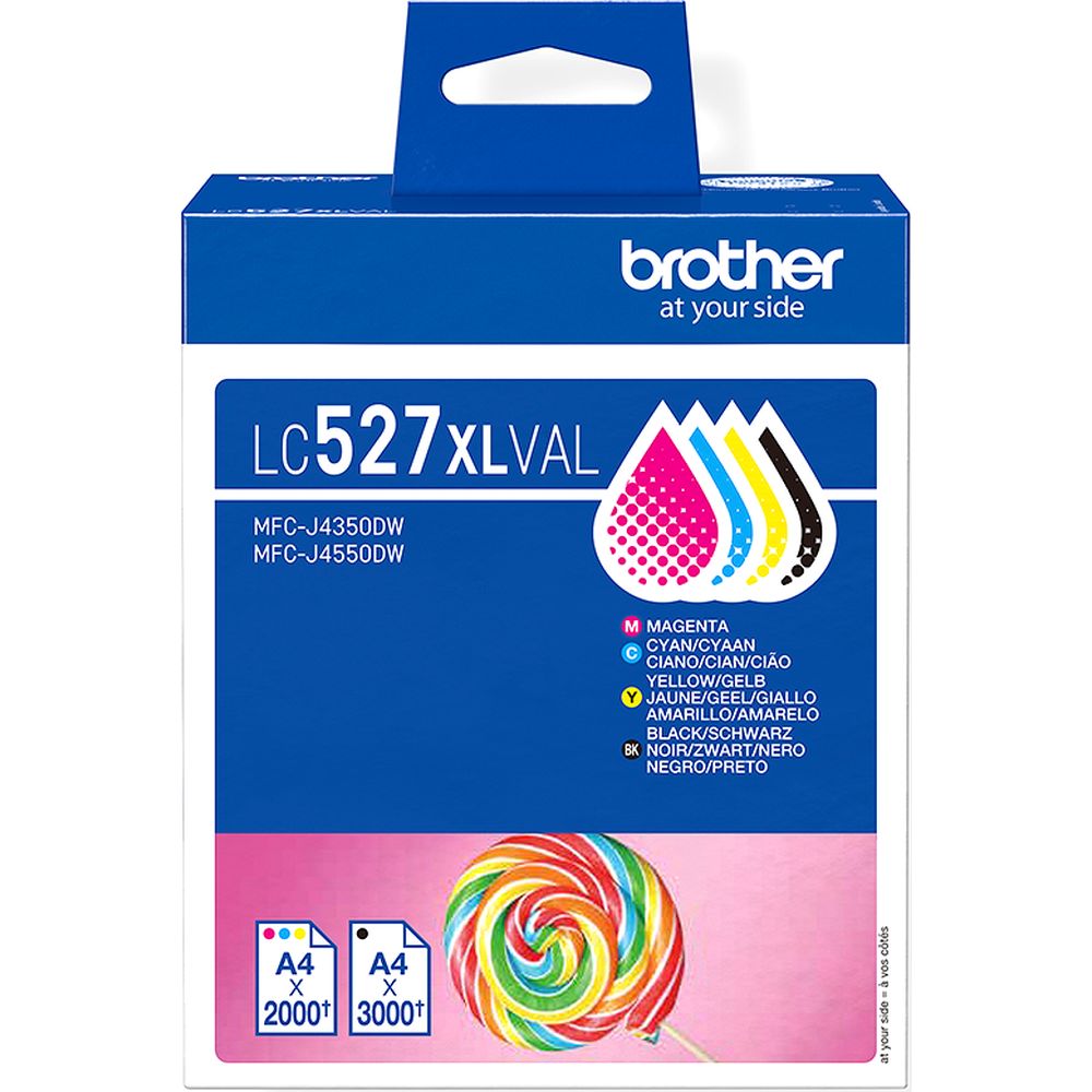 Cartouche d'encre Brother LC-527XLVAL Pack économique XL
