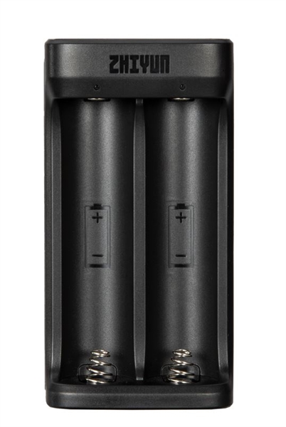 Chargeur de batterie Zhiyun 2x # 18650 pour connexion de type Weebill-C