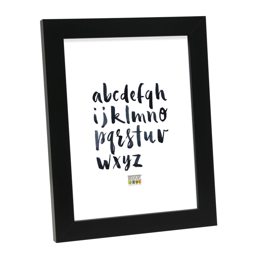 Deknudt Cadre photo moderne en noir 20x30 S45SK2