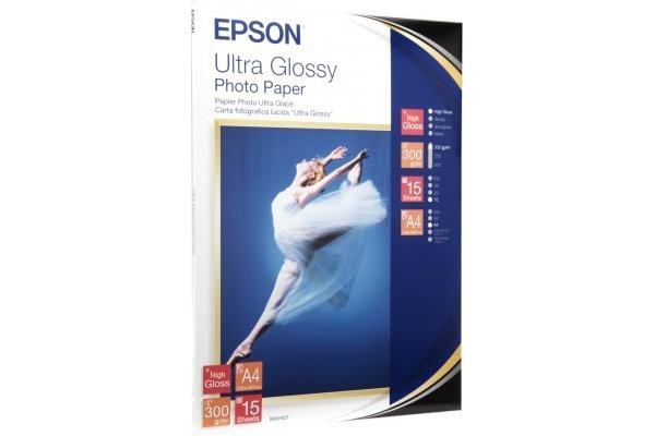Epson S041927 Ultra Glossy Photo Paper A4 300g 15 feuilles