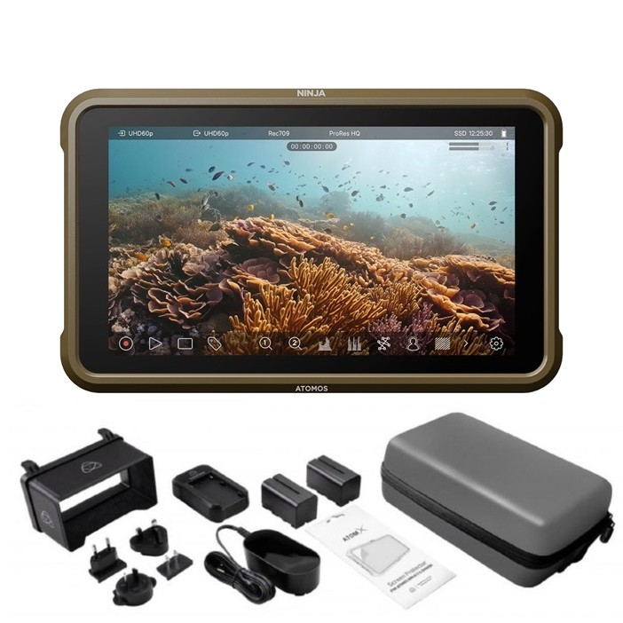 ATOMOS Ninja + Atomos 5 Inch Accessory Kit, Version II Bundle