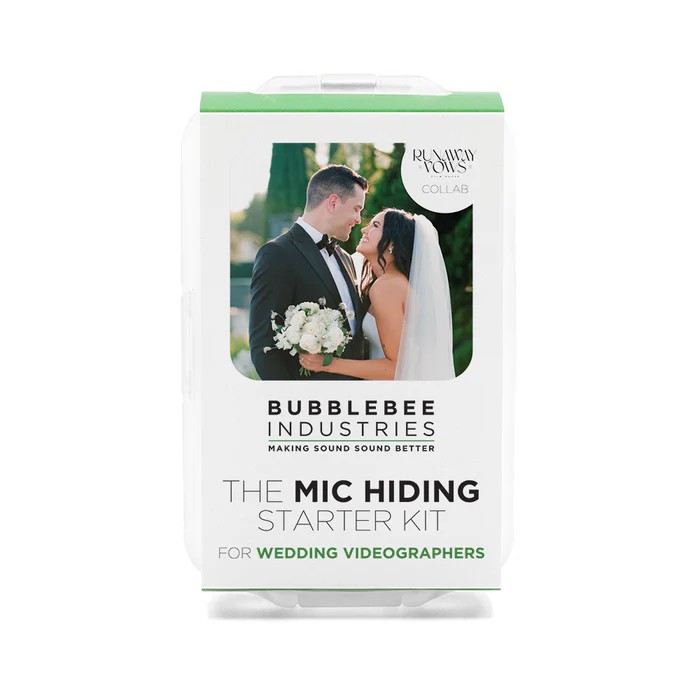 Bubblebee The Mic Hiding Starter Kit For Wedding Videographers : Runaway Vows Collab