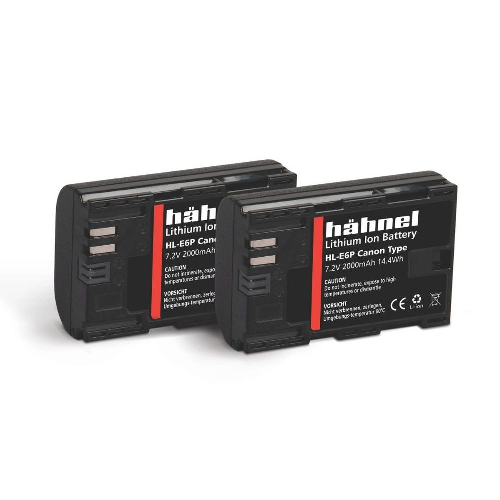 Hähnel HL-E6P Twin Pack