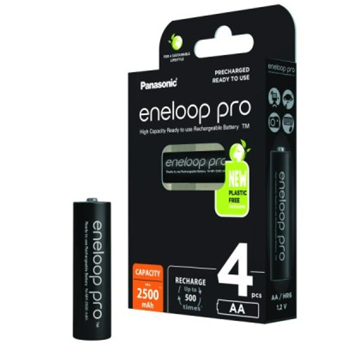 Panasonic Eneloop Pro 4x (AA) 2500mAh