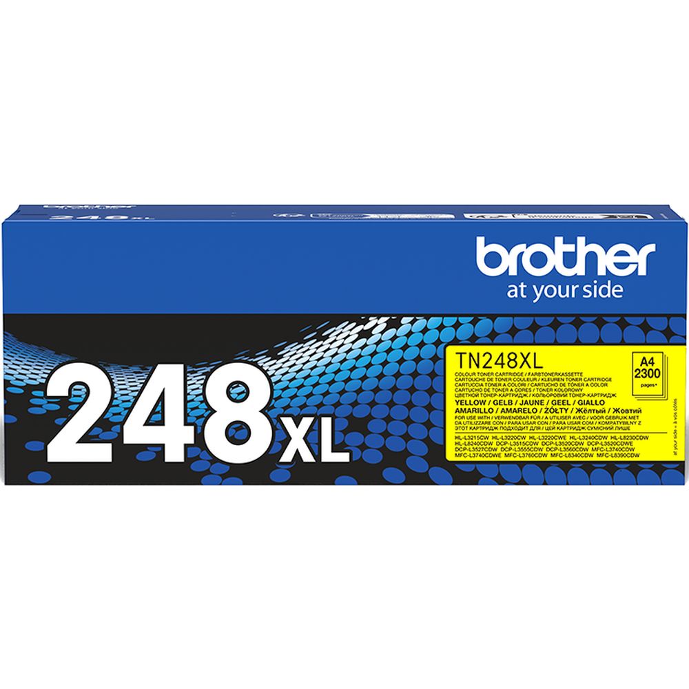 Cartouche de toner XL jaune Brother TN248XLY