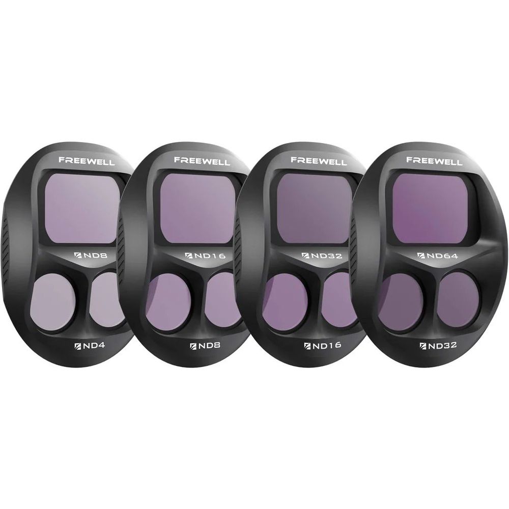 Filtres ND fractionnés Freewell pour DJI Mavic 4 Pro - Standard Day - Pack de 4