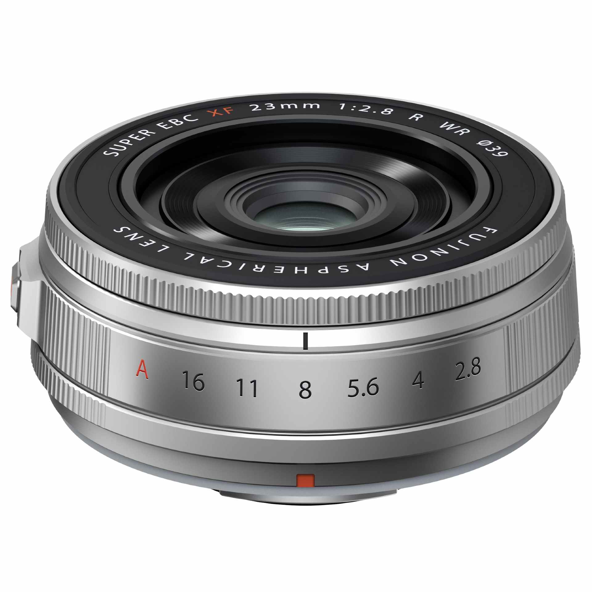 Fujifilm XF 23mm f/2.8 R WR argent