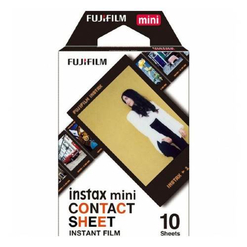 Fujifilm INSTAX mini Contact Sheet Film instantané 10 feuilles