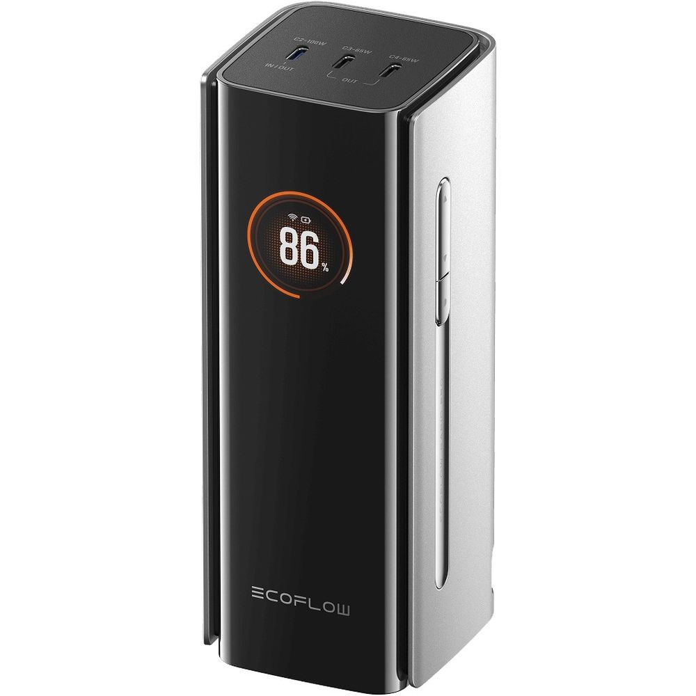 Batterie externe EcoFlow RAPID Pro 230 W, 20 000 mAh avec câble intégré de 100 W